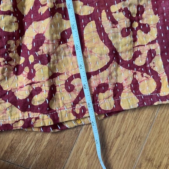 Kantha Bae Rasgulla Sari Serenity Duster Women’s One Size - Picture 6 of 7